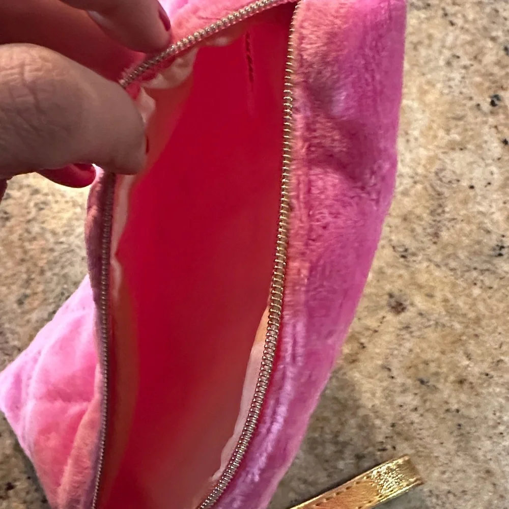 Pink and Glitter Clutch Set